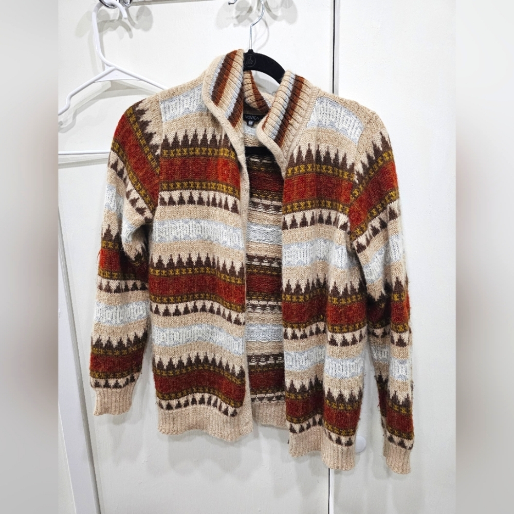 🏞 Fair Isle Alpaca Wool cardigan Offers Welcome